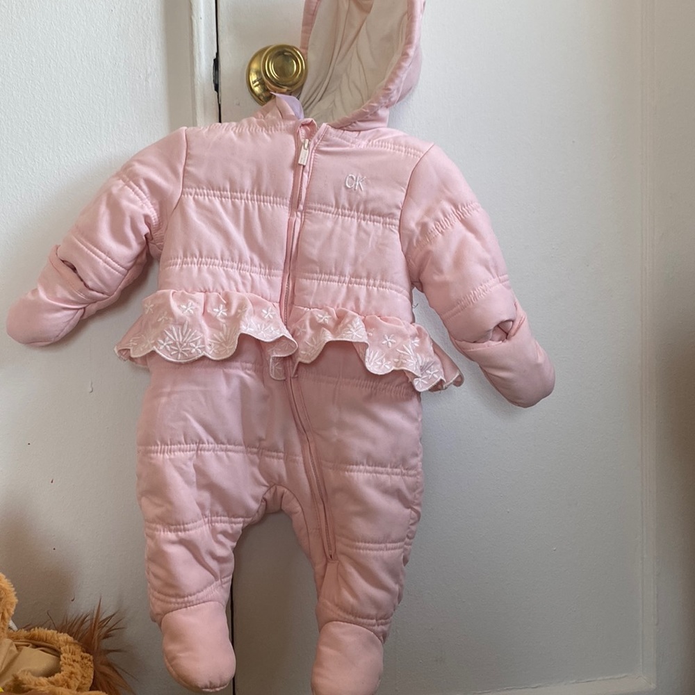 CalvinKlein jeans baby winter snowsuit